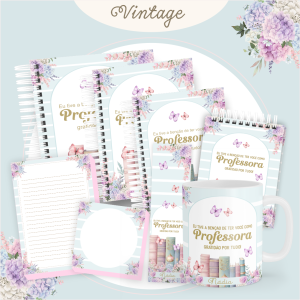 Bloquinho Vintage Professora