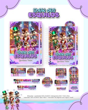 Agenda 1DPP Show Dos Esquilos