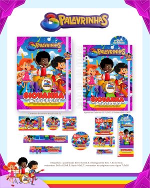 Agenda Permanente 3 palavrinhas