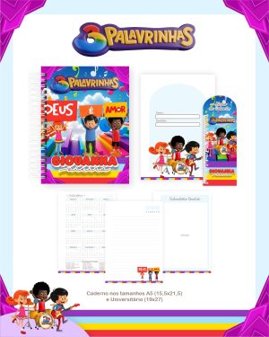 Agenda Permanente 3 palavrinhas