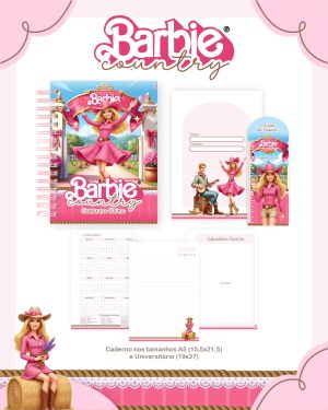 Agenda Permanente Barbie Country