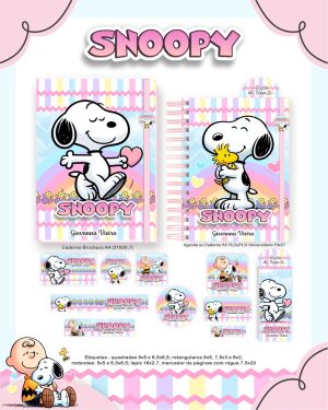 Agenda Escolar Snoopy