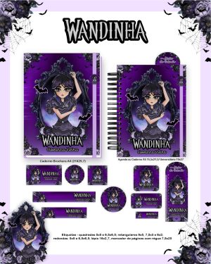 Agenda Escolar Permanente- Wandinha