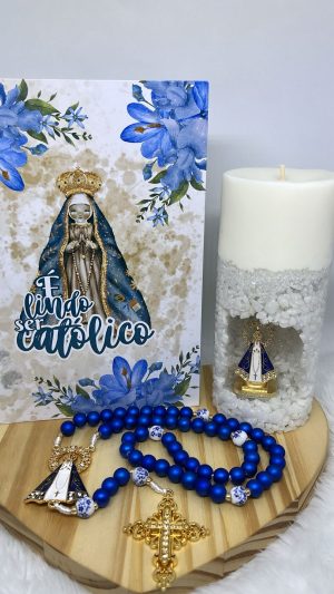 Kit Católico Nossa Senhora Aparecida – Fé e Devoção
