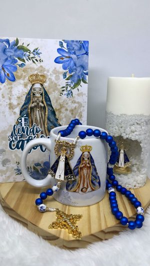 Kit Católico Nossa Senhora Aparecida – Fé e Devoção